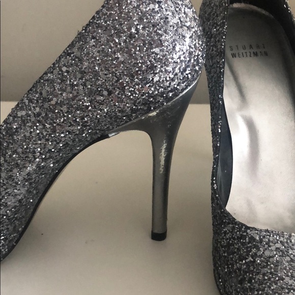 Stuart Weitzman Glitterswoon pumps - Picture 4 of 10